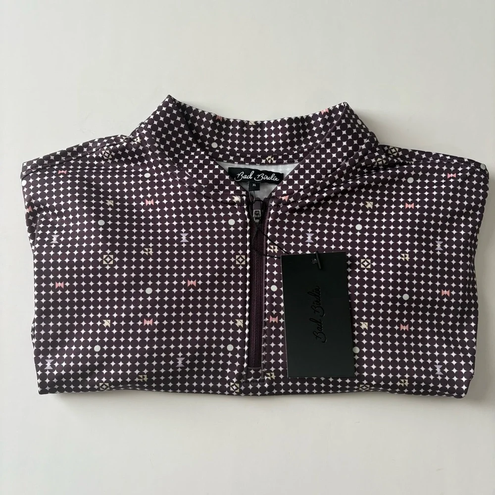 Women’s Bad Birdie Golf Blade UV Quarter Zip Pullover XL NWT MSRP $88 - Picture 2 of 6